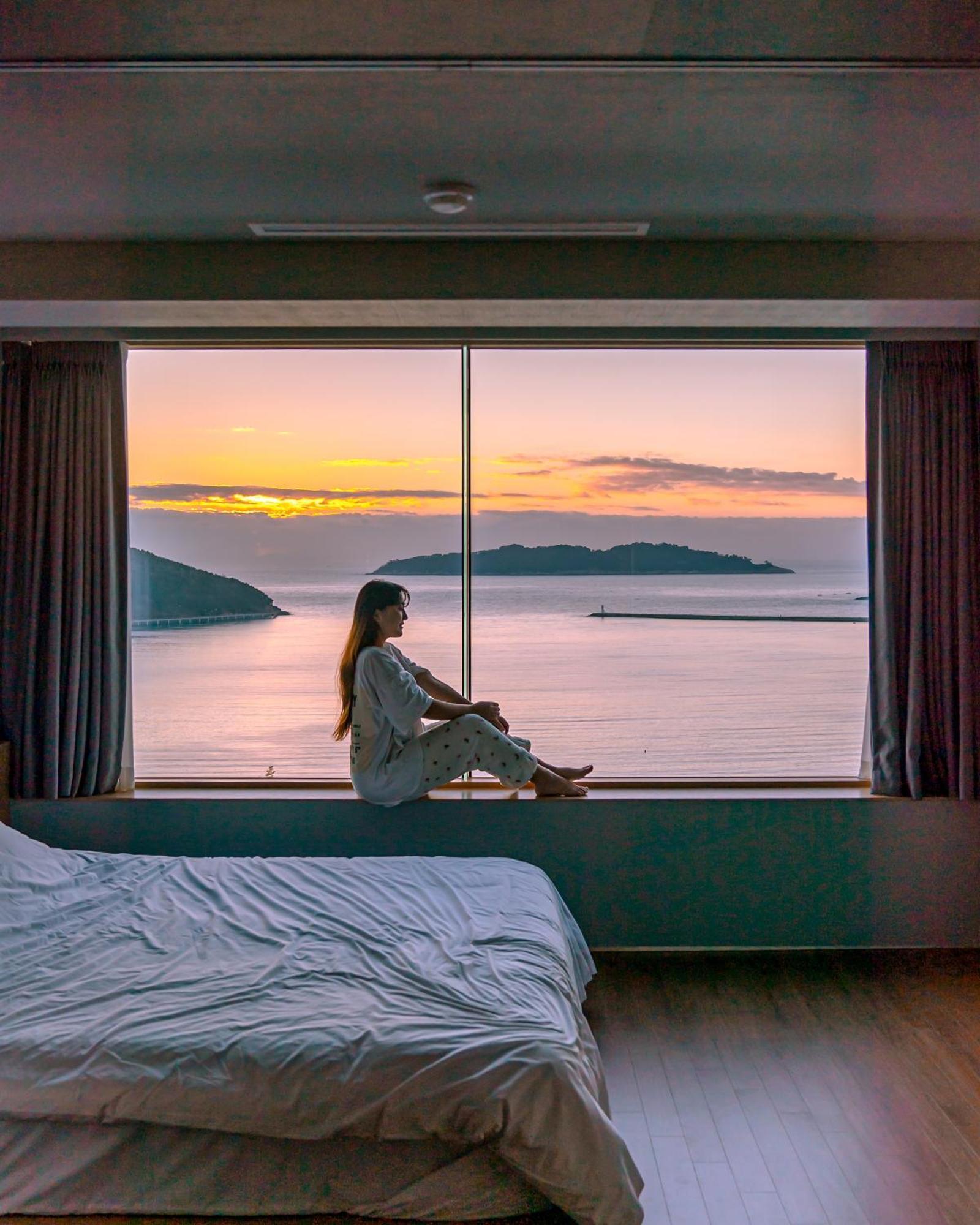 Hotel Sang Sang & Private Sang Sang Pool Villa Geoje Exterior photo
